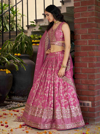 Latest Semi Stitched Lehenga Choli With Dupatta
