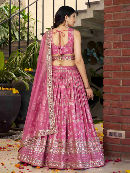 Latest Semi Stitched Lehenga Choli With Dupatta