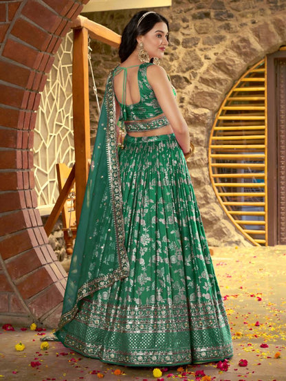 Latest Semi Stitched Lehenga Choli With Dupatta