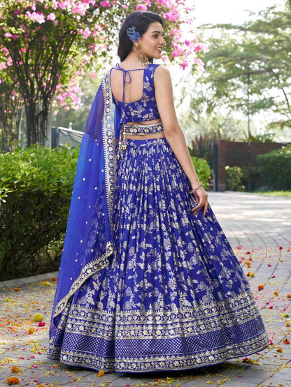 Latest Semi Stitched Lehenga Choli With Dupatta.