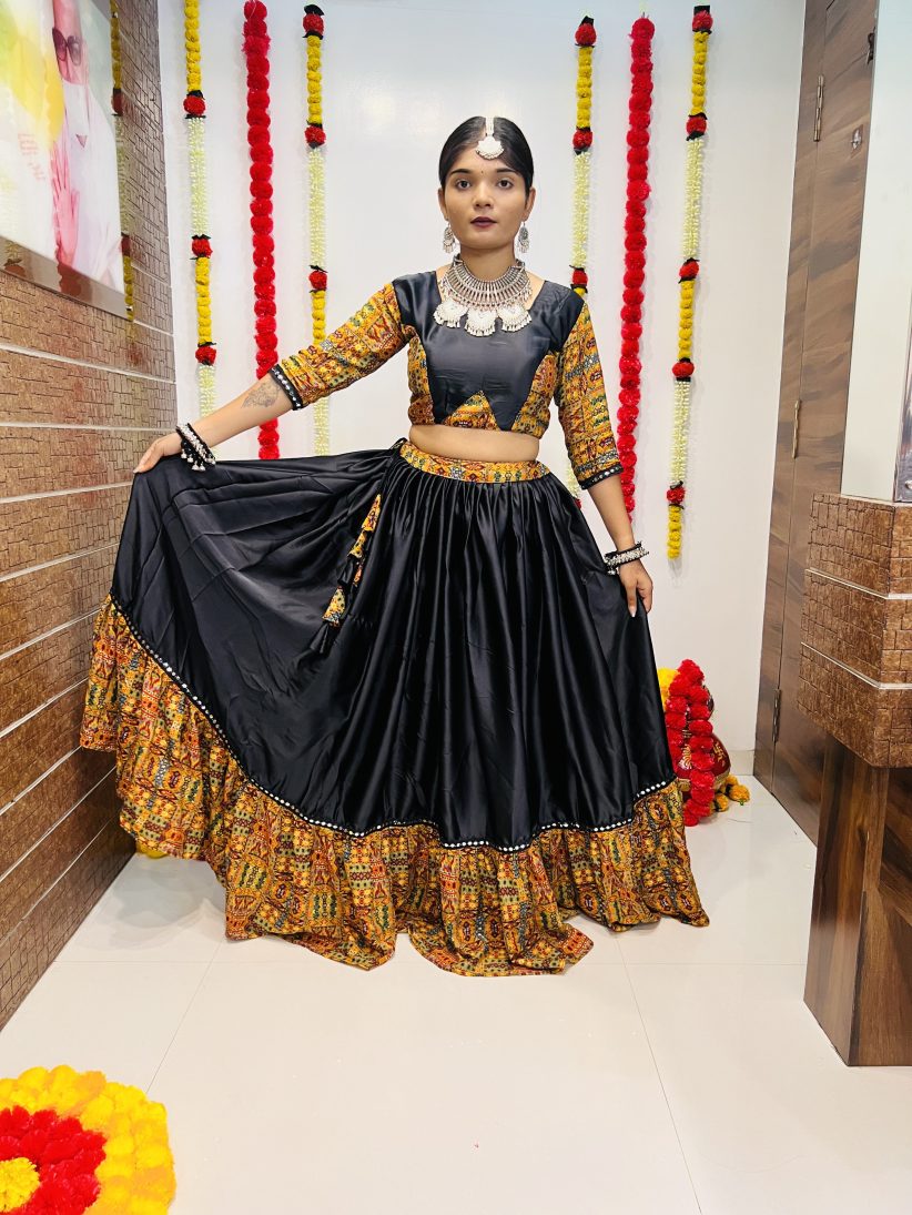 Latest Semi Stitched Lehenga Choli With Dupatta.