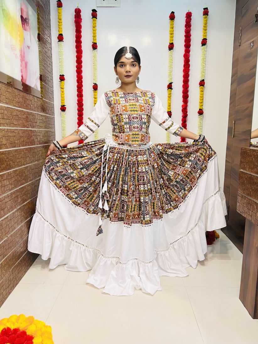 Latest Semi Stitched Lehenga Choli With Dupatta.