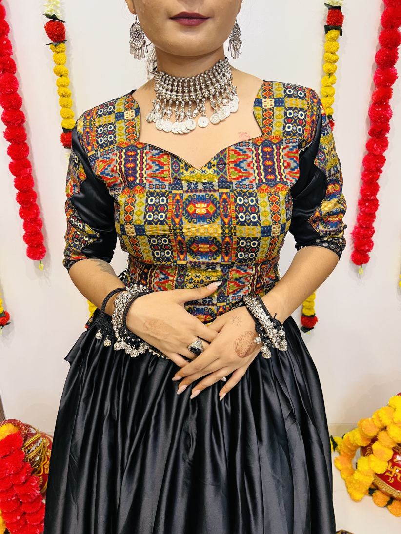 Latest Semi Stitched Lehenga Choli With Dupatta.