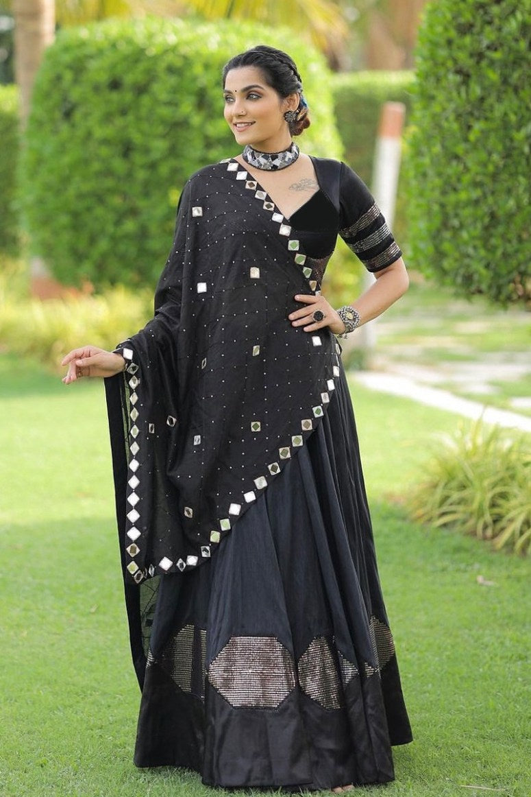 Latest Semi Stitched Lehenga Choli With Dupatta.