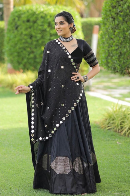 Latest Semi Stitched Lehenga Choli With Dupatta.