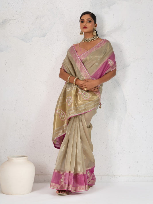 Kanchi Mix Silk Saree.