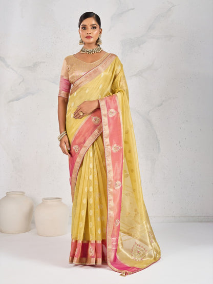 Kanchi Mix Silk Saree.