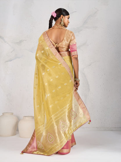 Kanchi Mix Silk Saree.