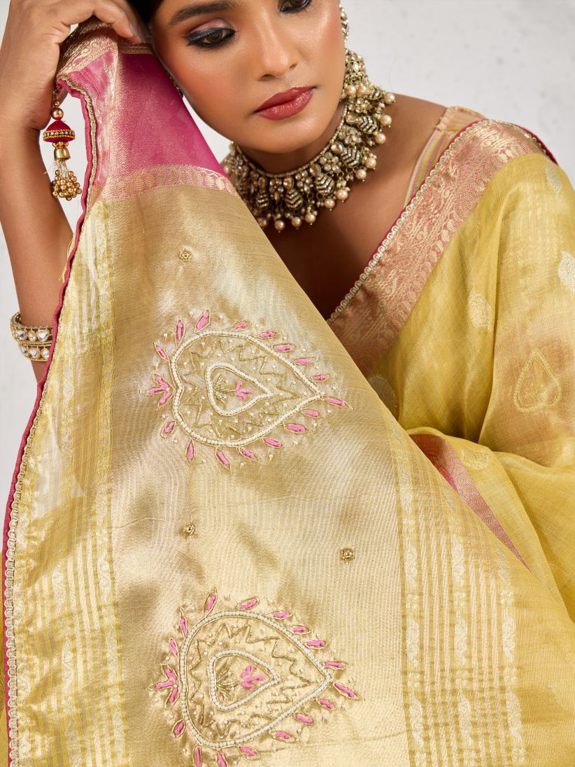 Kanchi Mix Silk Saree.