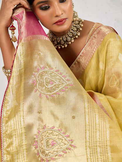 Kanchi Mix Silk Saree.