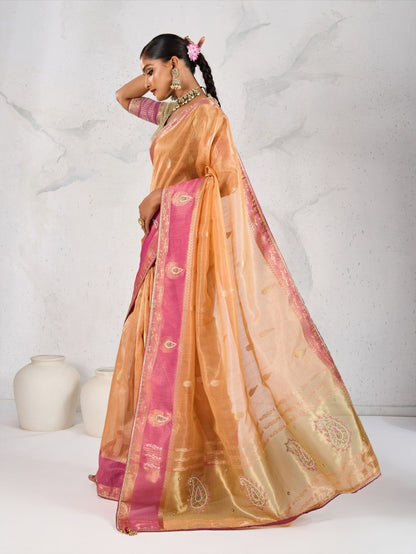 Kanchi Mix Silk Saree.