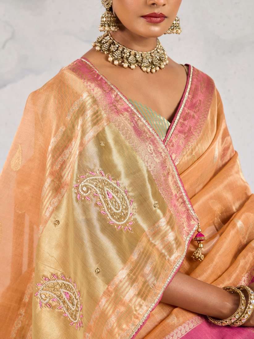 Kanchi Mix Silk Saree.