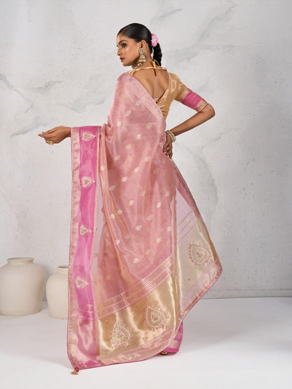 Kanchi Mix Silk Saree.