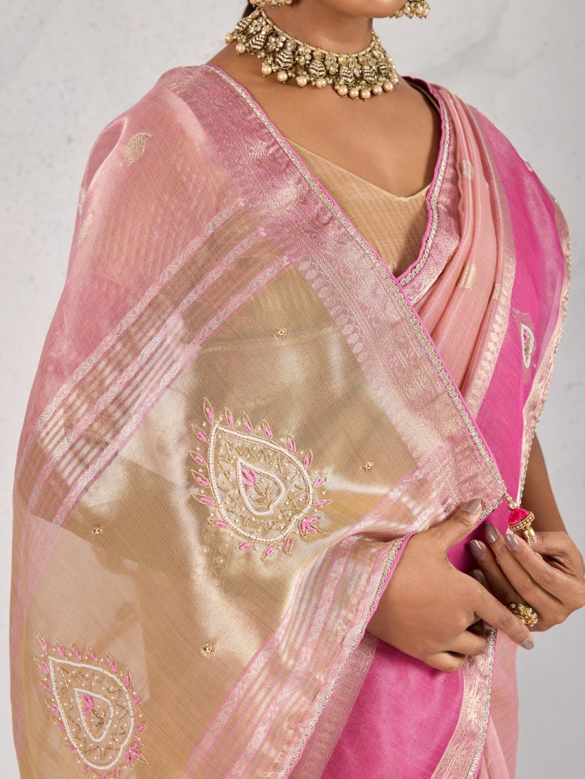 Kanchi Mix Silk Saree.