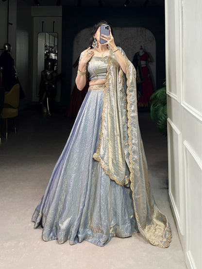 Latest Semi Stitched Lehenga Choli With Dupatta.