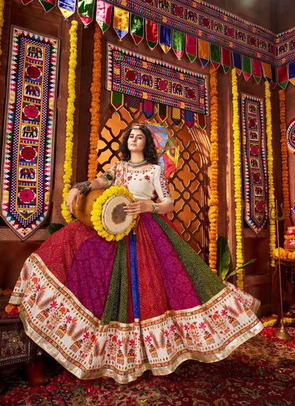 Latest Semi Stitched Lehenga Choli With Dupatta.