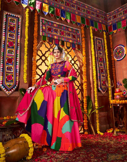 Latest Semi Stitched Lehenga Choli With Dupatta.