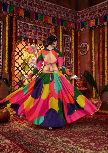 Latest Semi Stitched Lehenga Choli With Dupatta.