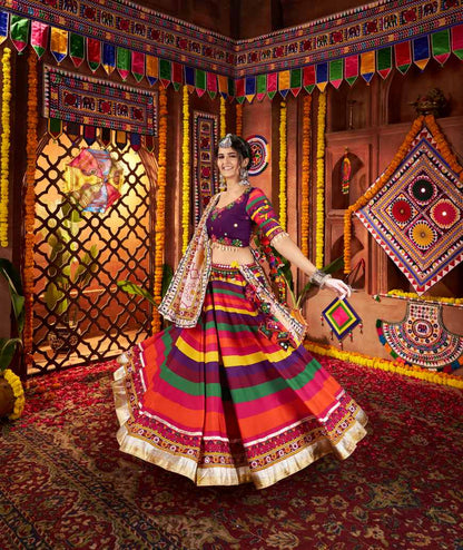 Latest Semi Stitched Lehenga Choli With Dupatta.