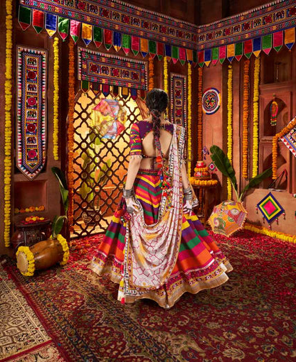 Latest Semi Stitched Lehenga Choli With Dupatta.