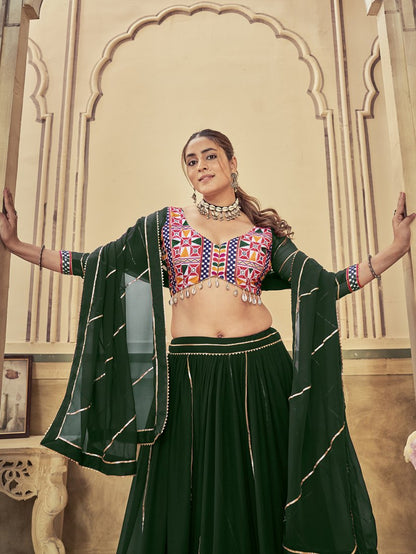 Latest Semi Stitched Lehenga Choli With Dupatta.