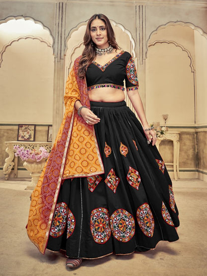 Latest Semi Stitched Lehenga Choli With Dupatta.