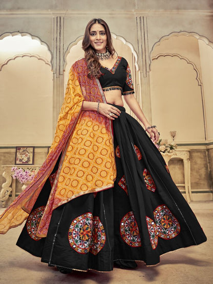 Latest Semi Stitched Lehenga Choli With Dupatta.