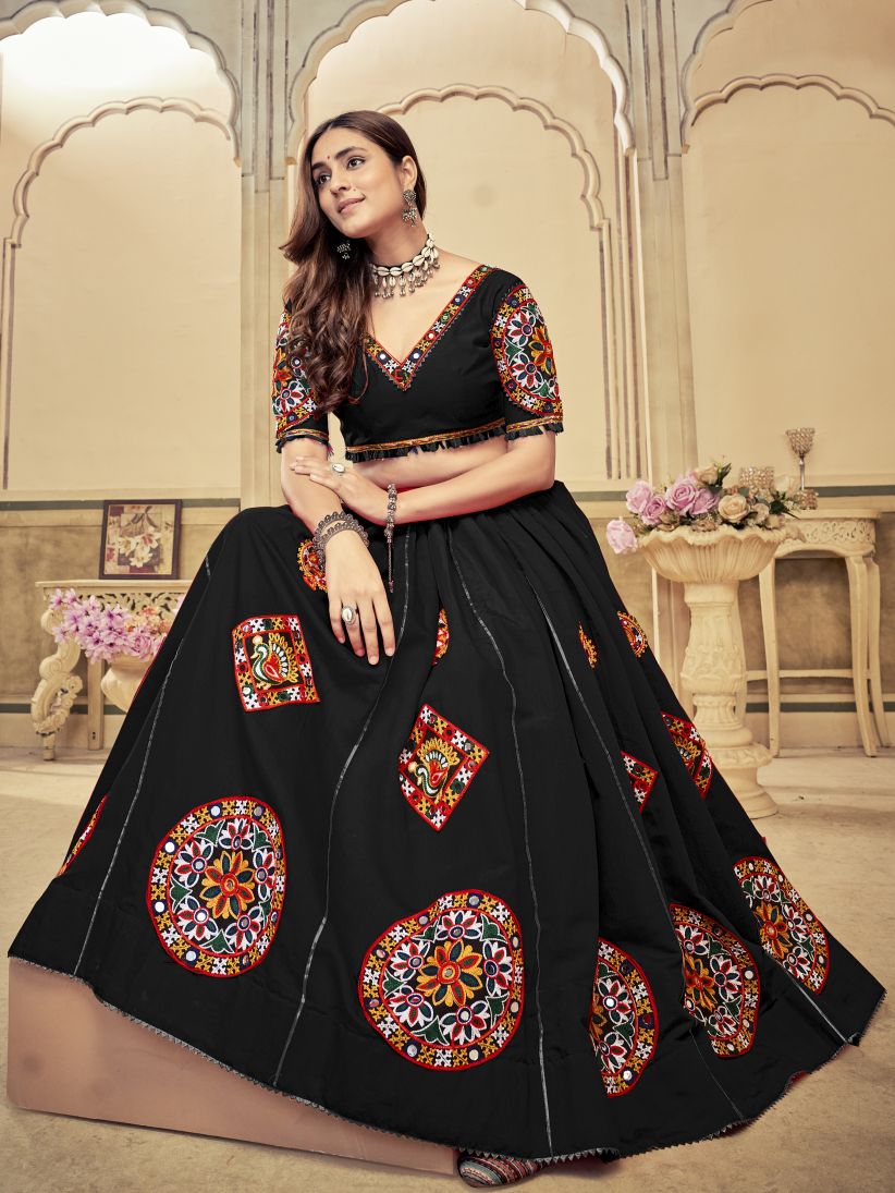 Latest Semi Stitched Lehenga Choli With Dupatta.