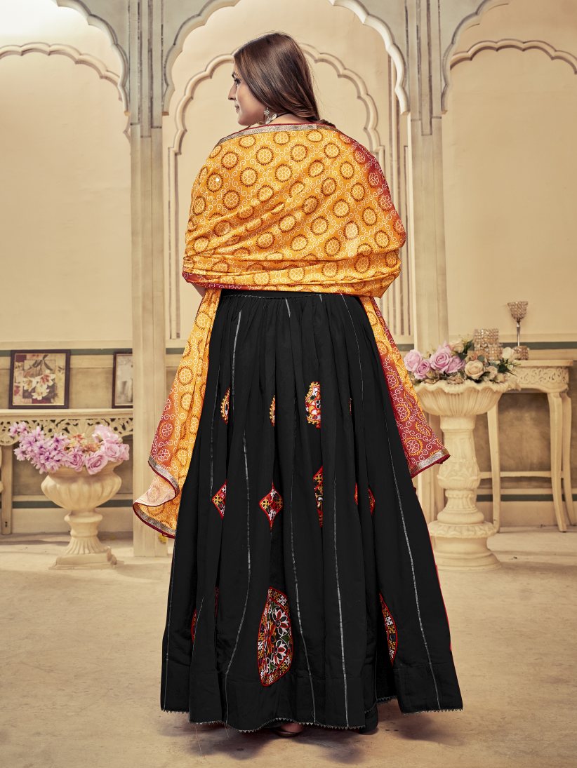 Latest Semi Stitched Lehenga Choli With Dupatta.