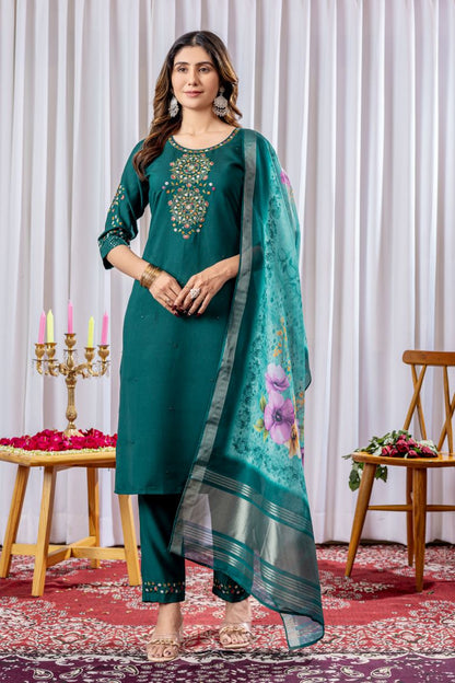 Latest ReadyMade Kurti Pant And Duppatta.