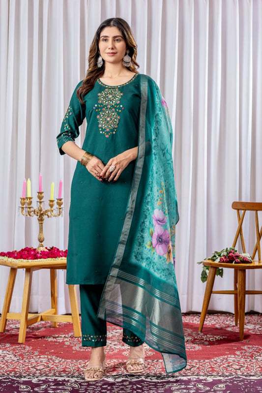 Latest ReadyMade Kurti Pant And Duppatta.