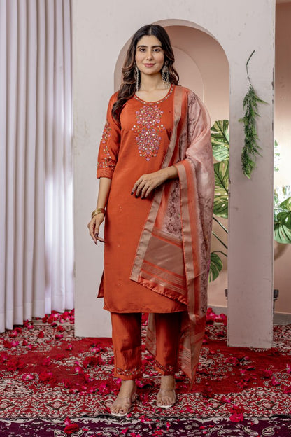 Latest ReadyMade Kurti Pant And Duppatta.