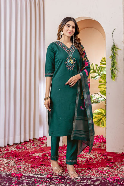 Latest ReadyMade Kurti Pant And Duppatta.