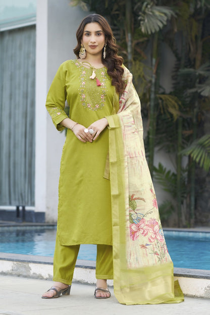 Latest ReadyMade Kurti Pant And Duppatta.