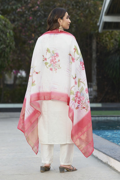 Latest ReadyMade Kurti Pant And Duppatta.