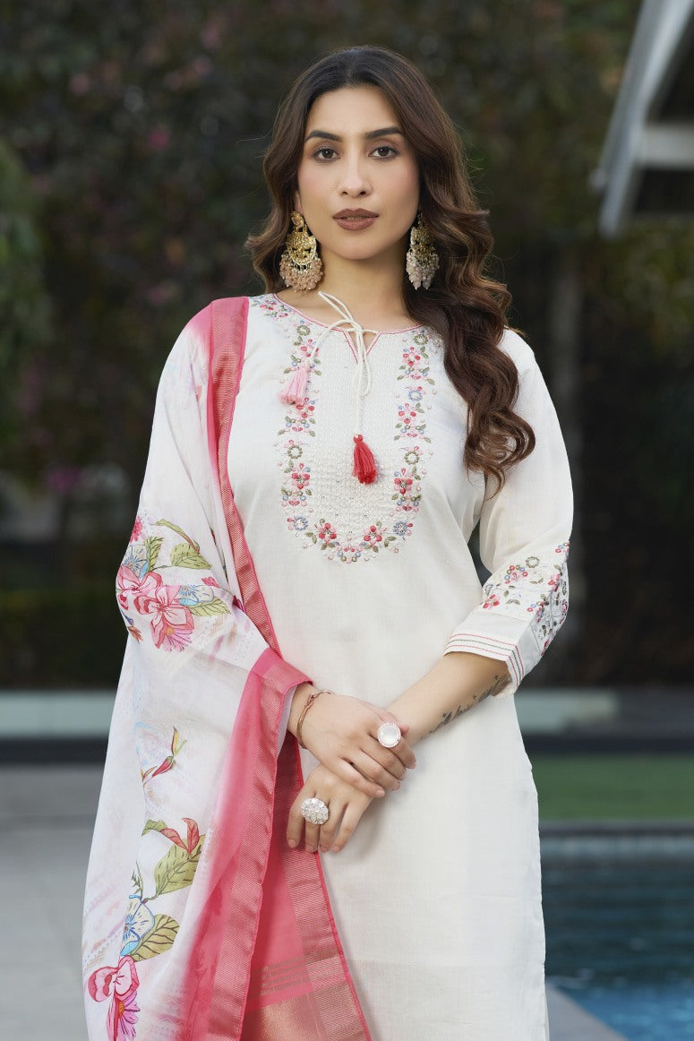 Latest ReadyMade Kurti Pant And Duppatta.