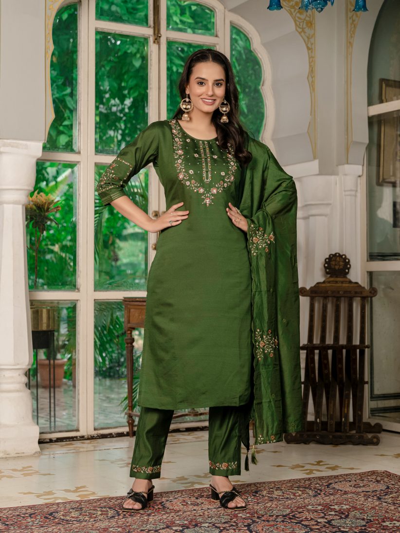 Latest ReadyMade Kurti Pant And Duppatta.