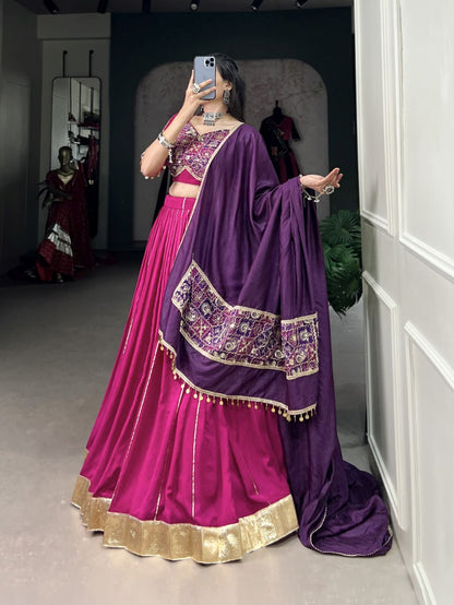 Latest Semi Stitched Lehenga Choli With Dupatta.