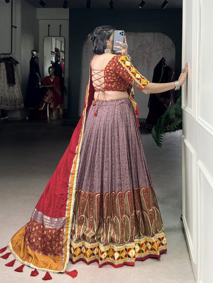 Latest Semi Stitched Lehenga Choli With Dupatta.