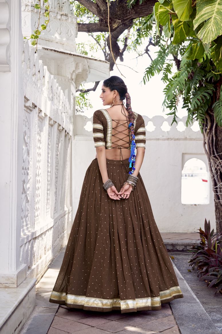 Latest Semi Stitched Lehenga Choli With Dupatta.