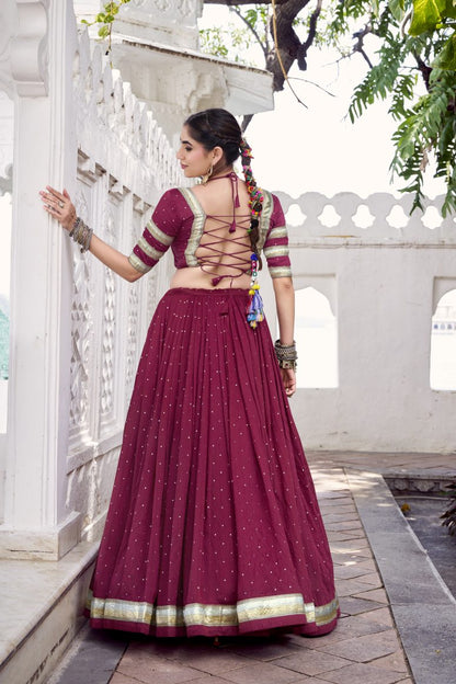 Latest Semi Stitched Lehenga Choli With Dupatta.