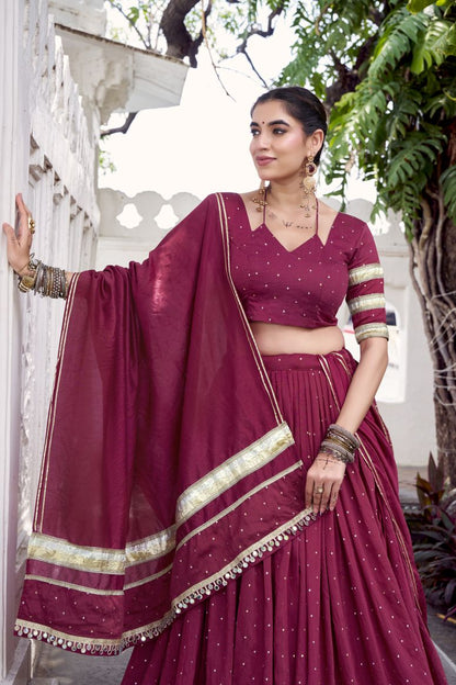 Latest Semi Stitched Lehenga Choli With Dupatta.