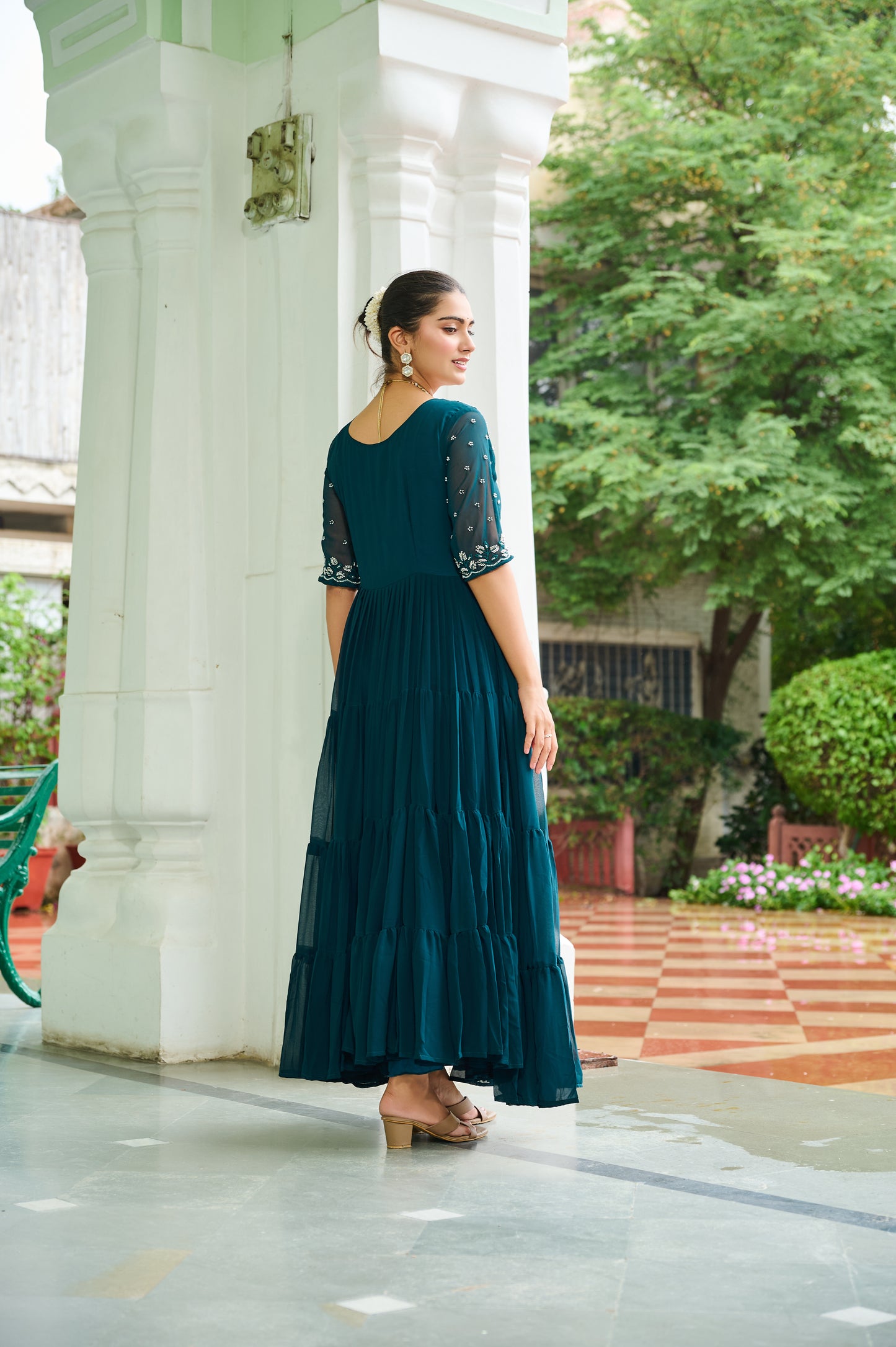 Latest ReadyMade Gowns With Duppatta.