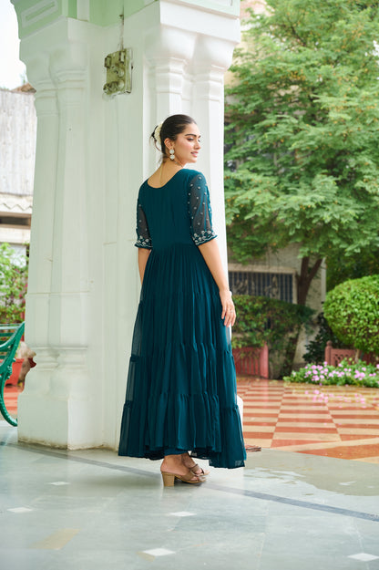 Latest ReadyMade Gowns With Duppatta.