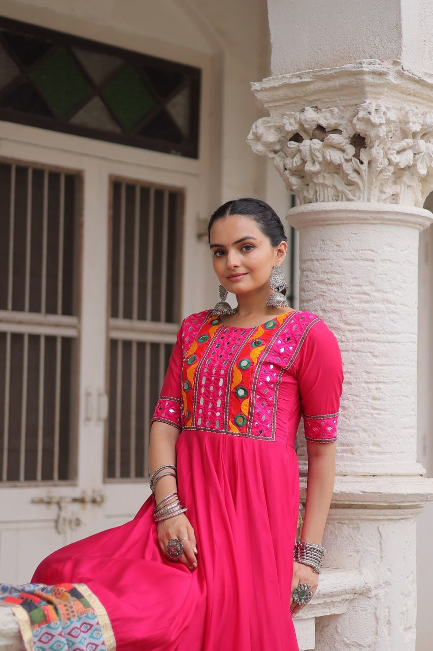 Latest ReadyMade Gowns With Duppatta.