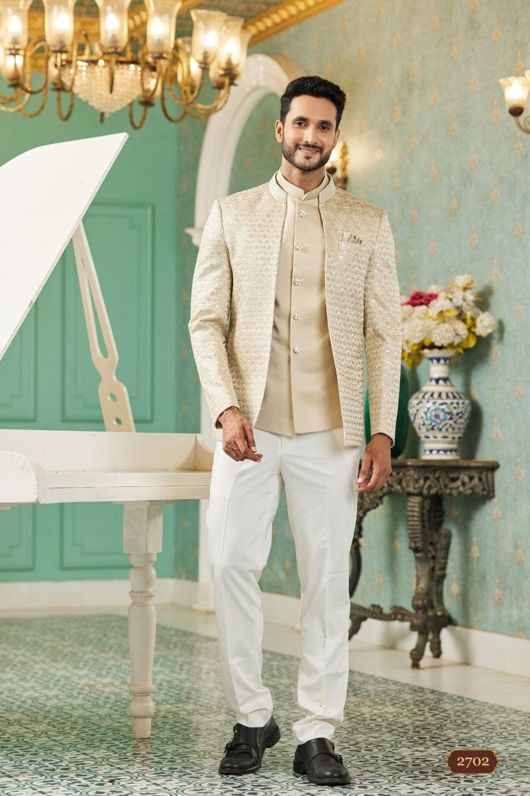 Traditional IndoWestren Jodhpuri Suits 3pieces