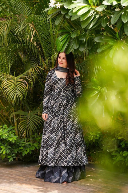 Latest ReadyMade Gowns With Duppatta.