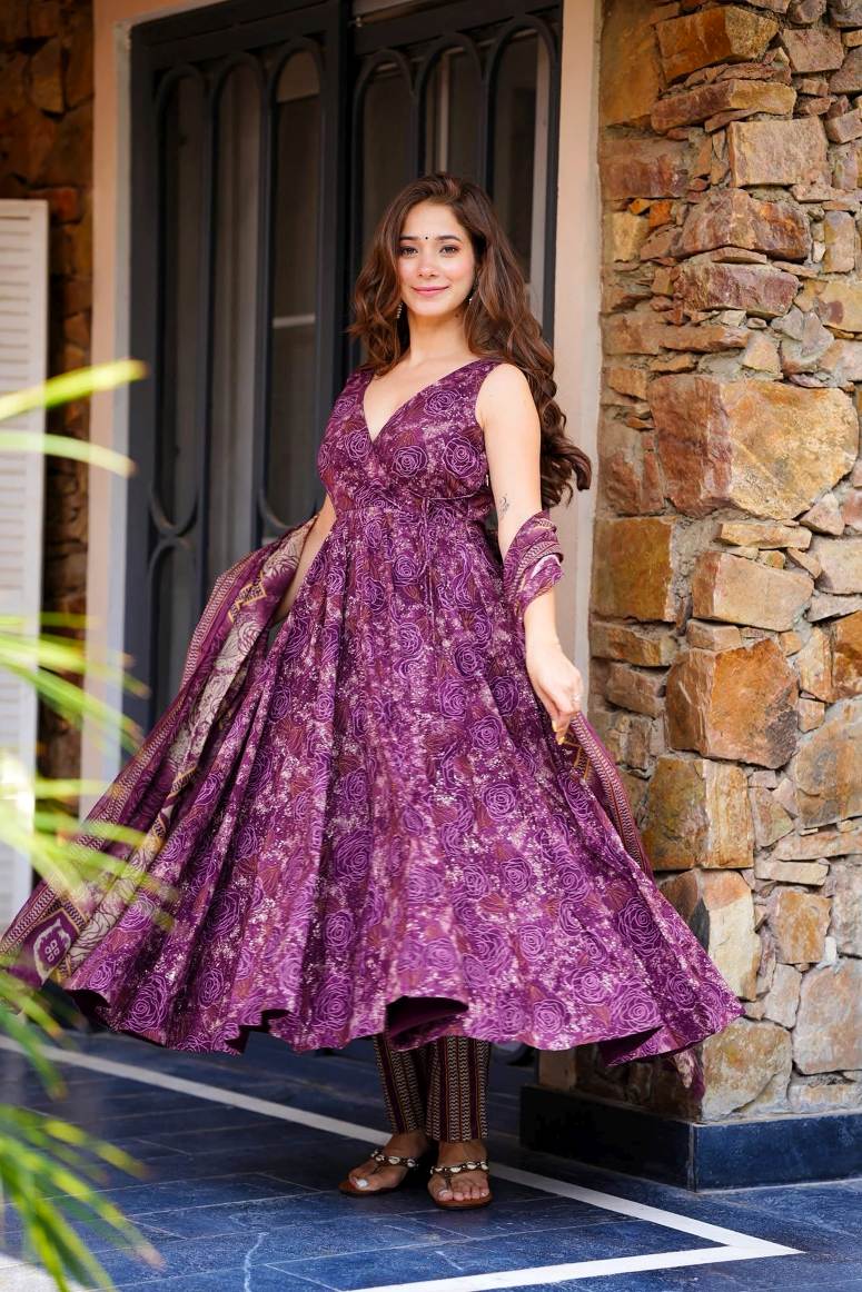 Latest ReadyMade Gowns With Duppatta.