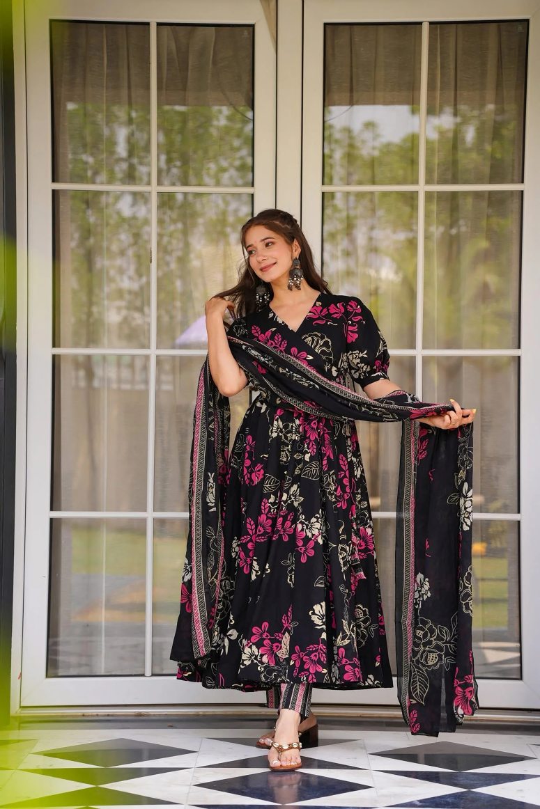 Latest ReadyMade Gowns With Duppatta.