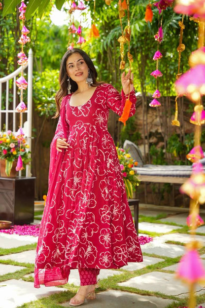 Latest ReadyMade Gowns With Duppatta.